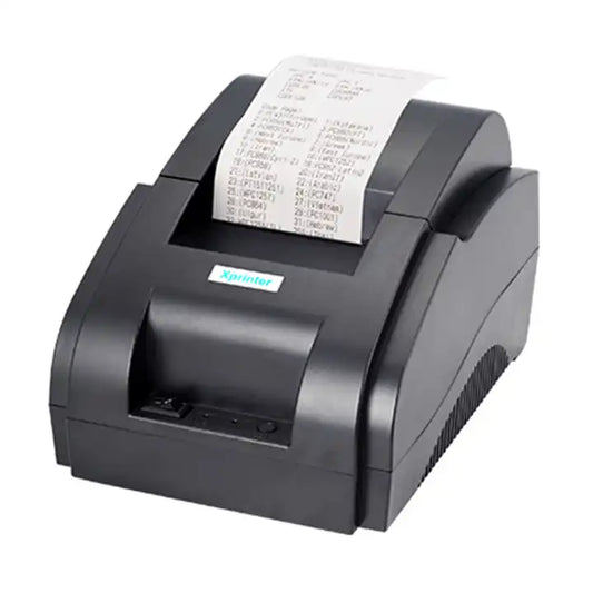 USB 58mm Thermal Printer Machine Portable Receipt Printer for Android IOS Ticket POS Printer Bill Machine Black